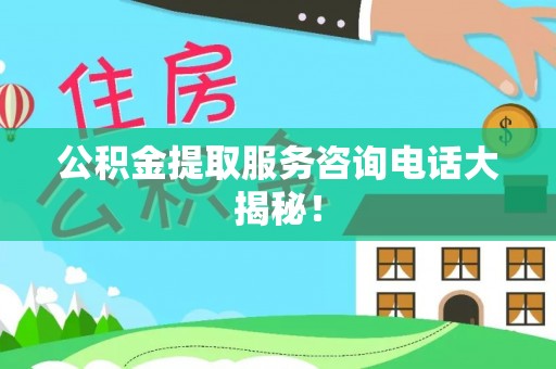 海港公积金提取服务咨询电话大揭秘！