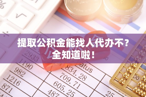 海港提取公积金能找人代办不？全知道啦！