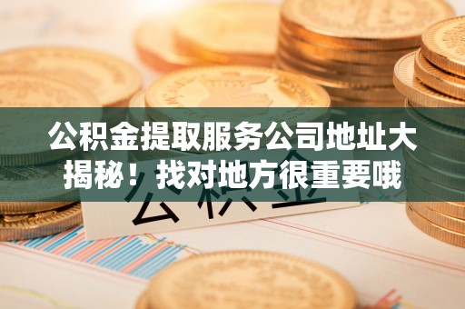 海港公积金提取服务公司地址大揭秘！找对地方很重要哦