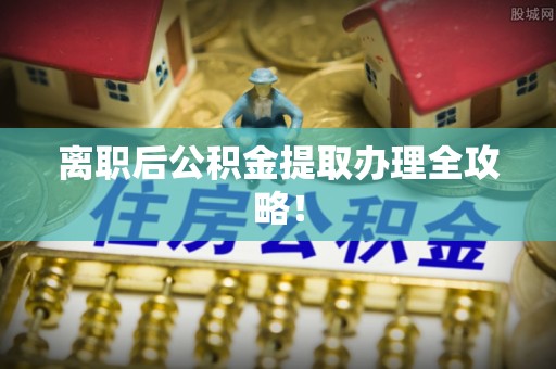 海港离职后公积金提取办理全攻略！